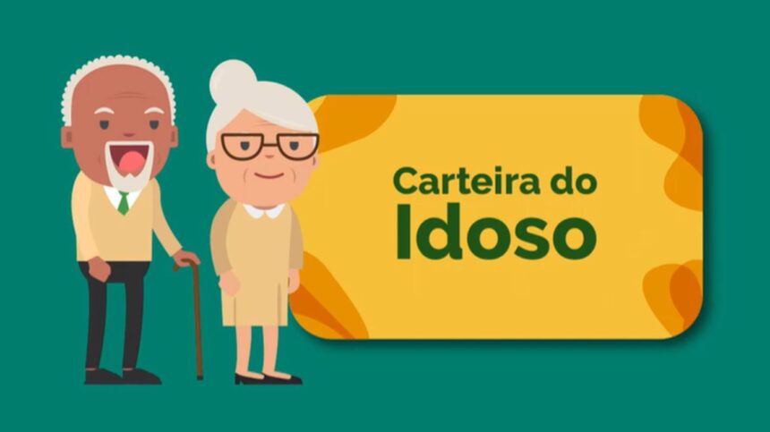 carteira do idoso carteirinha do idoso