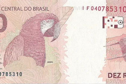 cédula de R$ 10